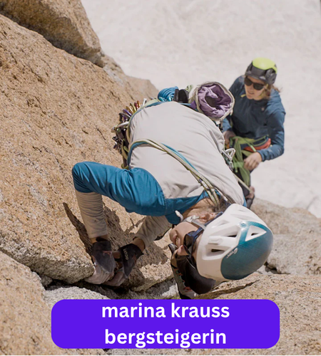 marina krauss bergsteigerin